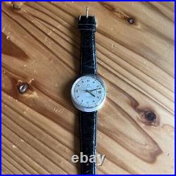 Omega Seamaster Cosmic Hand-Wound Vintage Watch Silver & White, Damaged Parts