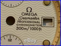 Omega Seamaster Professional Chronometer. Watch Dial, Hands, Crown, Crystal +