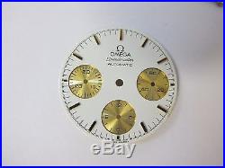 Omega Speedmaster Automatic Chronograph Cal. 1140 White Dial And Hands