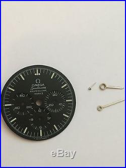 Omega Speedmaster Mark II Genuine Black Dial T Swiss T 145.014 and Partial Hands