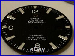 Omega Watch Dial / Hands / Crystal. Genuine Omega Watch Parts. Omega 3170 Dial