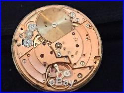 Omega cal 1002 watch movement DE VILLE dial and hands, date, parts SWISS RUNS