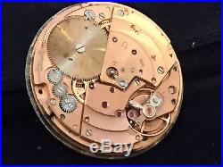 Omega cal 1002 watch movement DE VILLE dial and hands, date, parts SWISS RUNS