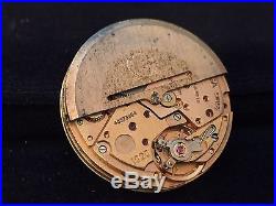 Omega cal 1020 watch movement Seamaster dial and hands, day date parts SWISS