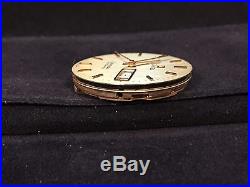 Omega cal 1020 watch movement Seamaster dial and hands, day date parts SWISS