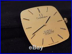 Omega cal 712 watch movement Constellation dial and hands, crown parts SWISS