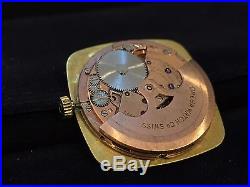 Omega cal 712 watch movement Constellation dial and hands, crown parts SWISS