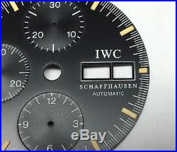 Original IWC dial, hands and disc for caliber ETA 7750