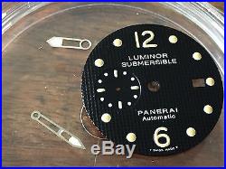 Original Panerai Luminor Submersible Tritium Dial & Hands part Parts OEM Look