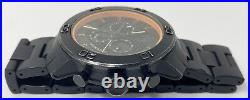 PARTS OR REPAIR MOVADO 3600190 Bold Chronograph Black Dial Titanium Men's Watch