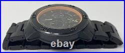 PARTS OR REPAIR MOVADO 3600190 Bold Chronograph Black Dial Titanium Men's Watch