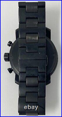 PARTS OR REPAIR MOVADO 3600190 Bold Chronograph Black Dial Titanium Men's Watch