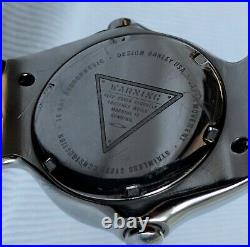 PARTS/REPAIR Oakley Crush 2.0 Watch Blue Face Polished Case