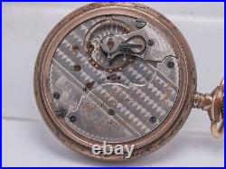 Parts AS-IS! 1908 Rockford Grade 935 18s 17j Lever Set Open Face Pocket Watch