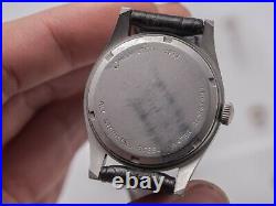 Parts/Repair 1970s L. L. Bean Hamilton 9219 Men's Hand Wind Field Watch