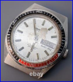 Parts / Repair Caravelle Devil Diver 666ft Set O Matic Automatic VTG Dive Watch