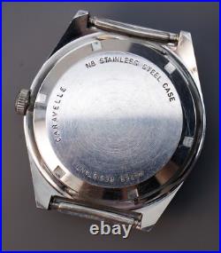 Parts / Repair Caravelle Devil Diver 666ft Set O Matic Automatic VTG Dive Watch