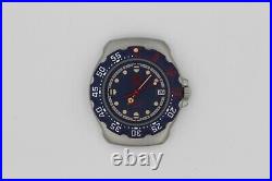 Parts Repair New Tag Heuer 370.513 Formula 1 F1 Midsize Mens Watch Blue Red Kith