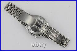 Parts Repair Pre Tag Heuer 980.004 Black 1000 Diver SS Watch Mens Silver Jubilee