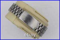 Parts Repair Pre Tag Heuer 980.004 Black 1000 Diver SS Watch Mens Silver Jubilee