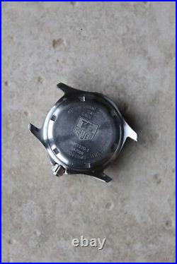 Parts Repair Tag Heuer 2000 Black WK1310. BA0319 Silver Professional Womens Watch
