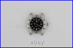 Parts Repair Tag Heuer 2000 Black WK1310. BA0319 Silver Professional Womens Watch