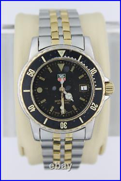 Parts Repair Tag Heuer 925.213 Mens Watch WD1220. BB0611 Black Gold 1500 Silver