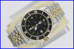 Parts Repair Tag Heuer 925.213 Mens Watch WD1220. BB0611 Black Gold 1500 Silver
