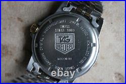 Parts Repair Tag Heuer 925.213 Mens Watch WD1220. BB0611 Black Gold 1500 Silver