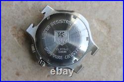 Parts Repair Tag Heuer Kirium CL111A Mens Watch Black Digital Chronograph Silver