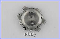 Parts Repair Tag Heuer Kirium CL111A Mens Watch Black Digital Chronograph Silver