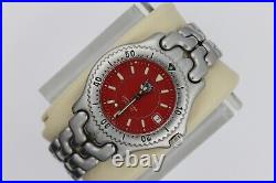 Parts Repair Tag Heuer WG111C. BA0423 Mens Watch SEL Link Red Sport 8 Band S/EL