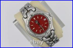 Parts Repair Tag Heuer WG111C. BA0423 Mens Watch SEL Link Red Sport 8 Band S/EL