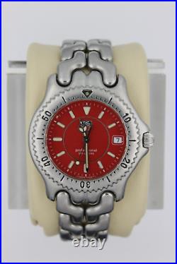 Parts Repair Tag Heuer WG111C. BA0423 Mens Watch SEL Link Red Sport 8 Band S/EL