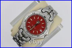 Parts Repair Tag Heuer WG111C. BA0423 Mens Watch SEL Link Red Sport 8 Band S/EL