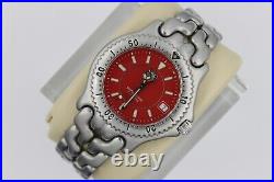 Parts Repair Tag Heuer WG111C. BA0423 Mens Watch SEL Link Red Sport 8 Band S/EL