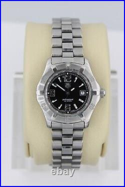 Parts Tag Heuer 2000 WN1310. BA0313 Watch Womens Silver Black Professional Sport