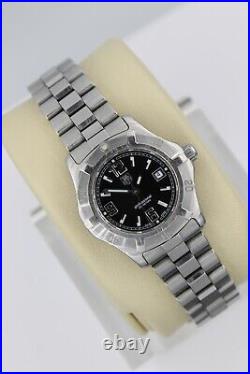 Parts Tag Heuer 2000 WN1310. BA0313 Watch Womens Silver Black Professional Sport