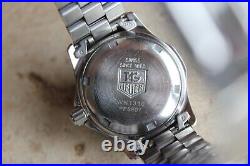 Parts Tag Heuer 2000 WN1310. BA0313 Watch Womens Silver Black Professional Sport