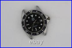 Parts Tag Heuer Mens 1000 Series Watch 980.013 Black Professional Silver 980.004