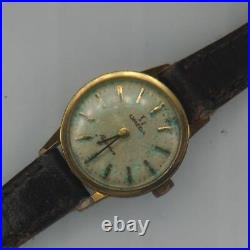 Parts or Repair, As Is Junk Omega wristwatch, hand-wound Women's, used