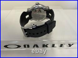 Parts or Repair Oakley Holeshot Three-Hand Small Black Band Watch with Case