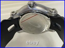 Parts or Repair Oakley Holeshot Three-Hand Small Black Band Watch with Case