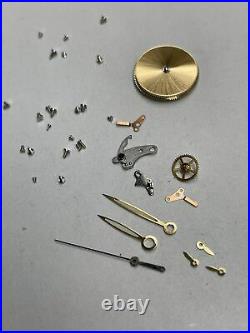 Patek Philippe 5036j Watch Movement Parts With Yellow Gold Hands