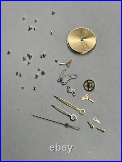 Patek Philippe 5036j Watch Movement Parts With Yellow Gold Hands