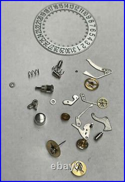 Patek Philippe Date wheel with movement parts