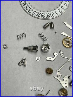 Patek Philippe Date wheel with movement parts