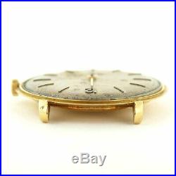Patek Philippe Vintage 2572 Hand Winding Solid Gold Watch Head For Parts/repairs