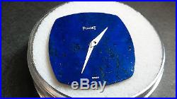 Piaget 9P Lapis Lazuli dial, blue with 2 hands, NEW