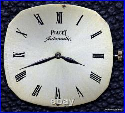 Piaget Calibre 12P1 Movement 24K Gold Micro-Rotor Dial Hands For Parts